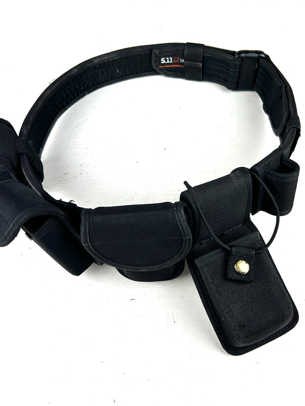 5.11 Tactical Sierra Bravo Duty Belt Black Nylon Large 36-38